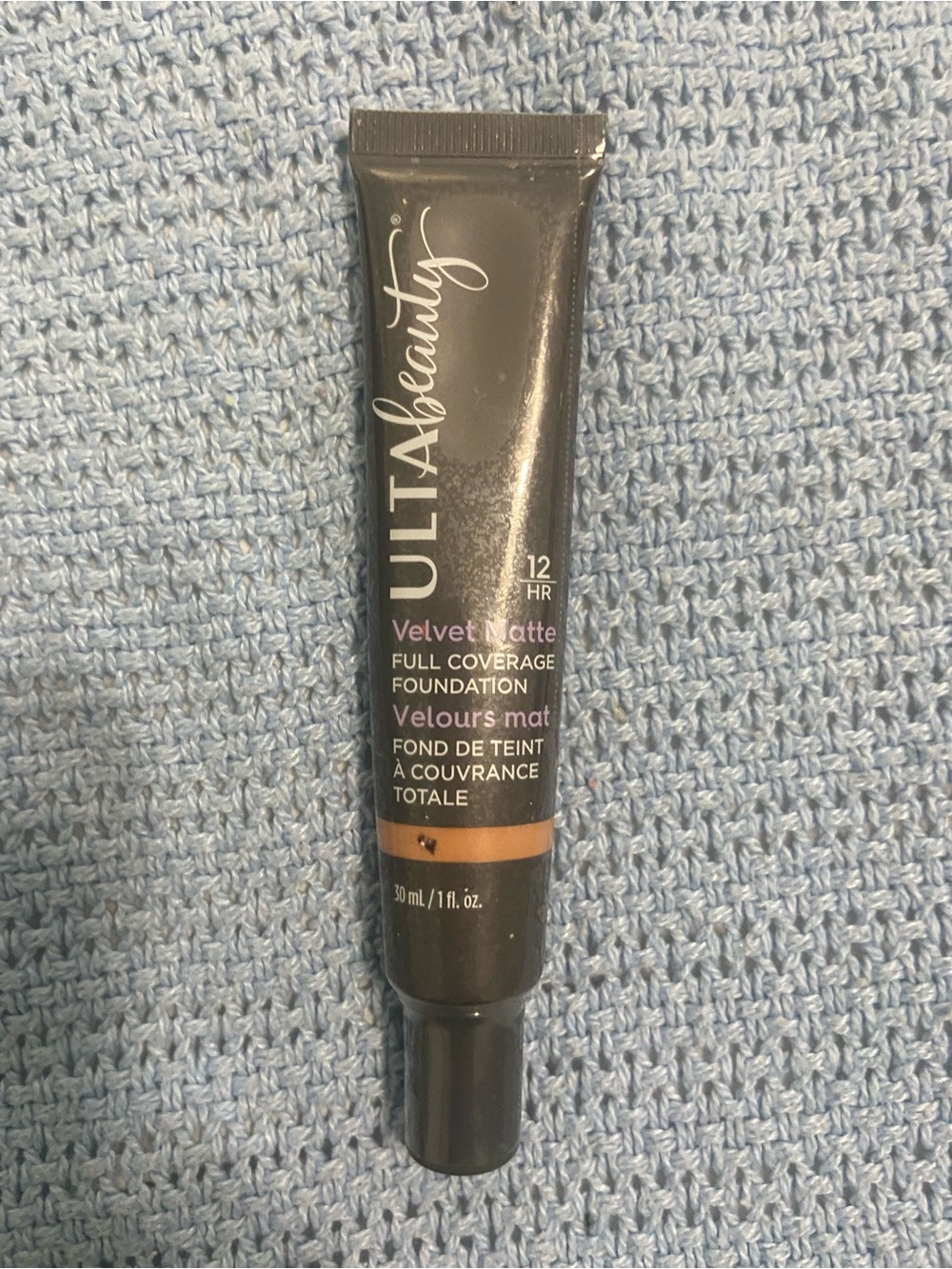 Ulta Beauty Velvet Matte Full Coverage Foundation - Warm Tan Shade